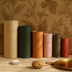 Custom Recyclable Bulk Round Kraft Cardboard Paperboard Tubes for Pencils Tea Coffee Cosmetic Craft Gift Cylinder Packaging