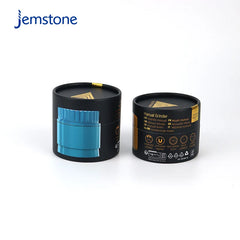 Custom Printed Eco-Friendly Manual Grinder Cardboard Cylinder Packaging Kraft Paper Tube for Tea Coffee Candle with Logo