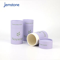 Custom Printed Bio-Degradable Kraft Paper Tube for Tea & Coffee Beverage Container with Logos Cardboard Cylinder Packaging