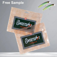 Fish Lure Bag Hermetic Bag for Fishing Lures Soft Worm Fish Hook Packaging Bag With Hanging Hole