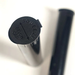 116mm 100mm Child Proof Plastic Vials Tube Pre Rolling CR Tobacco Cigar Roll Storage Container Tube With Pop Cap