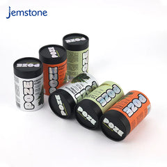 Custom Eco-Friendly Food Grade Paper Tube for Coffee Matcha Tea Powder Kraft Cardboard Cylinder Packaging with Lid for Spices