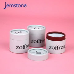 Custom Logo Recyclable Biodegradable Cardboard Cosmetic Essential Oil Bottle Skincare Cylinder Packaging Food Tea Paper Tube