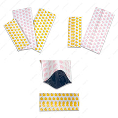 Empty Flexible Laminated Sealed Sealing Kraft Pillow Bag Chocolates Sachet for Freezer Food Back Side Seal Bags