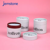 Custom Logo Recyclable Biodegradable Cardboard Cosmetic Essential Oil Bottle Skincare Cylinder Packaging Food Tea Paper Tube