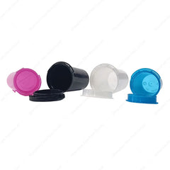 Custom PP CR All-Color Empty Top Pop Container Plastic Seal Rolls Squeeze Pop Top Tube for Eye Cream in Medicine Industry