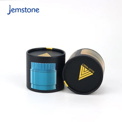 Custom Printed Eco-Friendly Manual Grinder Cardboard Cylinder Packaging Kraft Paper Tube for Tea Coffee Candle with Logo