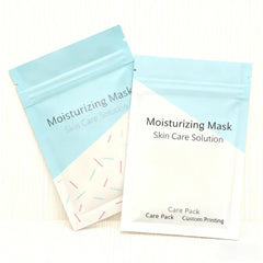 Skin Care Mask Case Pack 3 Side Seal Skincare PE PET 1oz Cosmetic Beauty Sample Pouch