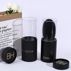 Custom Food Kraft Round Cardboard Tube Powder Coffee Paper Core Tube With Windows 500Ml Packaging