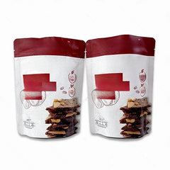 Resealable Cookies Candy Snack Coconuts Doypack Smell Proof Flexible Stand up Pouch Plastic Packaging Mylar Ziplock Bags