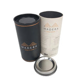 Wholesale Custom Metal Cover Cardboard Paper Tube for Food & Beverage Packaging Round Box