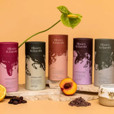 Custom Printed Food Grade Cardboard Cylinder Box Biodegradable Kraft Paper Tube for Coffee Tea Gift Packaging for Cosmetic