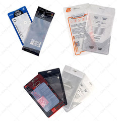 Clear Windows Plastic Phone Case Zip Lock Bags Custom Printed Accessories Packaging Bags
