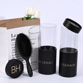 Custom Coffee Food Kraft Round Cardboard Tube Powder Paper Core Tube With Windows 500Ml Packaging