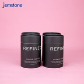 Printed Food Grade Black Kraft Cardboard Tube Custom Luxury Push up Coffee Tea Paper Tube Box Cylinder Packaging