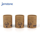 Eco-Friendly Custom Cardboard Tube Cylinder Packaging Kraft Glasses Frame Paper Tube Packaging
