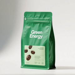 Compostable Flexible Coffee Package 200g 250g Personalized Coffee Beans Foil Top Stand Mylar Pouches