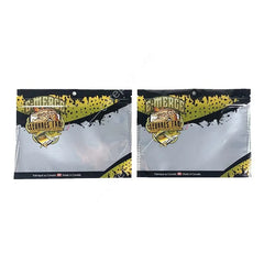 Custom Printing Three Side Sealed Clear Lure Fishing Plastic Bags Peaca Fishing Bait Tackle Packaging with Zipper