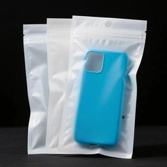 Custom Mobile Phone Case Clear Packaging Top Ziplock Bags 3C Accessories Plastic Waterproof Cell Pouches for IPhone 17