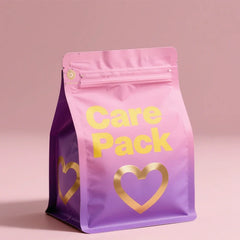 Empty Coffee Beans Flat Bottom Pouch PE Heat Seal Foil Ziplock Coffee Bag with One Way Valve