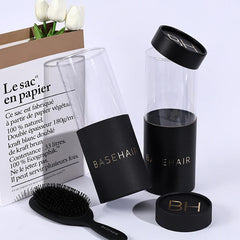 Custom Food Kraft Round Cardboard Tube Powder Coffee Paper Core Tube With Windows 500Ml Packaging