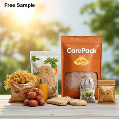 Custom Plastic Laminate Snack Food Packaging Freeze Dried Candy Doypack with Aluminum Foil Stand up Pouch Zipper for Pet Food