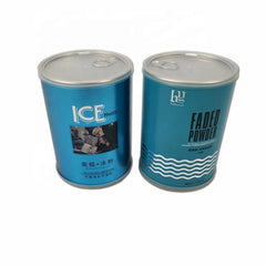 Tighter Seal Metal Lid Cylinder Square Aluminum Lid Easy Pull Tube Paper Cans for Power