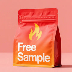 Empty Coffee Beans Flat Bottom Pouch PE Heat Seal Foil Ziplock Coffee Bag with One Way Valve