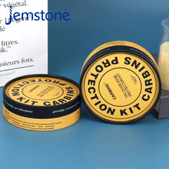 Custom Food Container White Round Paper Tube Box Powder Waterproof Sealing Paper Tube Packaging