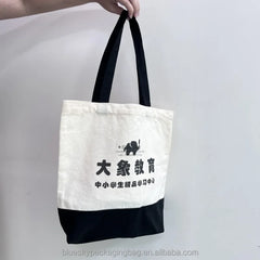 Professional Canvas Tote Bag for Work - Laptop Sleeve, Business Documents, Office Essentials