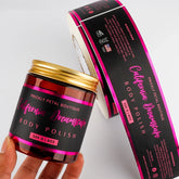 Manufacturer Customized Luxury Etiquette Waterproof Product Label Stickers Custom Label Design Service Gold Foil Logo Stickers