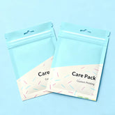 Wholesale Face Mask 3 Side Seal Pouch Cosmetic Masking Reusable Plastic Sachet Pack for Household