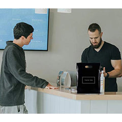 Plastic Bags for Business Small Merchandise Shopping Bags Retail Die Cut Handle Bags