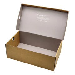 Custom Designer Packing Luxury Plain Display Kraft Paper Foldable Cardboard Sports Boxing Shoe Boxes Packaging With logo