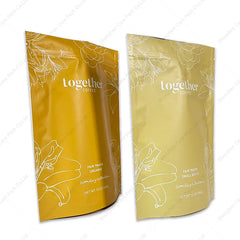 Custom Printed Plastic Coffee Bean Dry Fruit Stand up Pouch with Zipper Cafe Glossy High Quality Pet Food Snack Bag Packaging