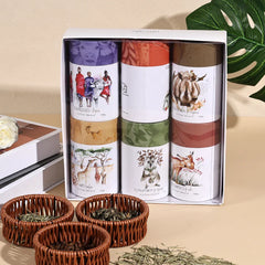 Eco Friendly Cylinder Tube Box Cardboard Tea Leaves Paper Tube Coffee Packaging