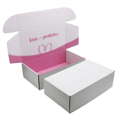 Custom Logo Design Paper Cartoon Cute Children Business Stationery Notebook Cardboard Mailer Paper Shipping Packaging Gift Box