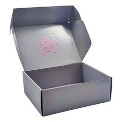 Custom Logo Cajas Corrugated Skincare Clothing Mailing Delivery Cardboard Post Paper Packaging Box Eco-Friendly Sponge Socks