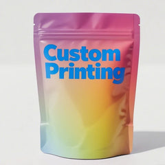 Baggies Aluminum Foil Cookies 3.5g Soft Touch Child Proof Bag for 1OZ&2OZ Edible Gummy Pouches With Zipper