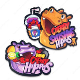 Die Cut Irregular Special Shape Bags Holographic Child Smell Proof 3.5g Mylar Pouhes Resealable 8th Gummy Edible Packaging Bag