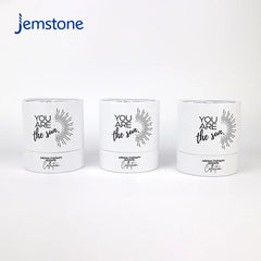 Custom Bio-degradable Kraft Cardboard Candle Paper Tube Food Premium Natural Soya Tea Coffee Cylinder Packaging