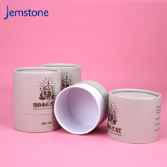 Wholesale Custom Printed Round Kraft Paper Tube Push up Candle Paper Tube Packaging Candle Jar Cylinder Packaging