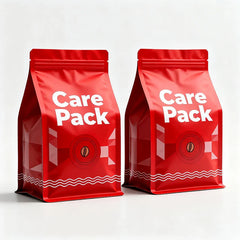 Custom 8oz 12oz 16oz Coffee Bag Aluminum Foil Flat Bottomed Long Freshness Coffee Packaging Bean Bags With Valve
