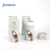 Custom Recyclable Tennis Ball Cardboard Tube Kraft Food Tea Coffee Candle Paper Tube Packaging