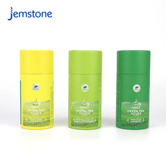 Food Grade Coffee Bean Tea Leaf Tea Bag Push up Paper Tube Luxury Kraft Cardboard Box Cylinder Packaging