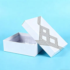 Bulk Gift Recyclable Luxury Printed Cosmetic Cardboard 2 Pieces Square Personalized Gifts Boxes
