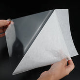 Inkjet Printable Printing A4 Washi Matte Translucent Tracing Sticker Paper With Clear Plastic Backing for Inkjet Printer