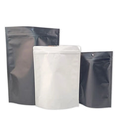 Doypack Pouch Resealable Stand up or Flat Zipper Plastic 100g 200g 500g Packaging Food Pouches