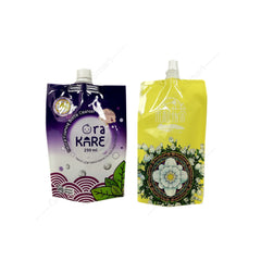 Customized Reusable Food Spout Pouch Bag for Shampoo Plastic Packaging Dish Washing Liquid Bag Spout Pouch