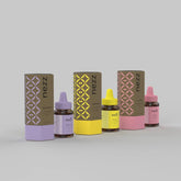 Biodegradable Custom Kraft Gift Tube Box Food Grade Hexagon Tube Packaging Paper Tube Essential Oil